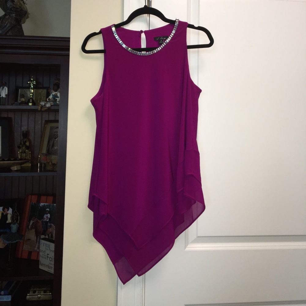 Purple blouse
