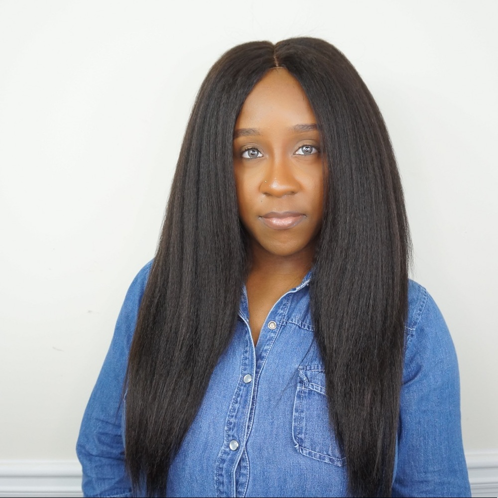 Yaki Straight Lace Front Wig