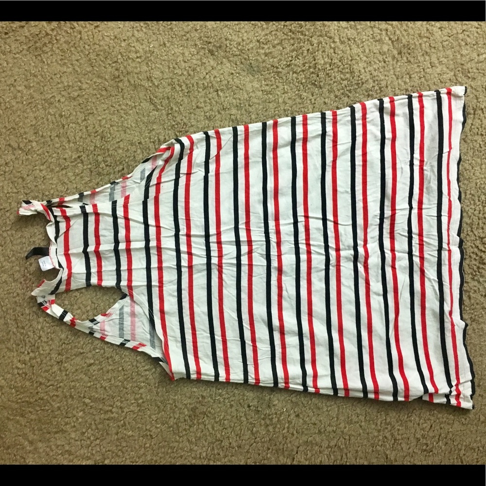🐾Stripped Tee Racer Back - Picture 2 of 2