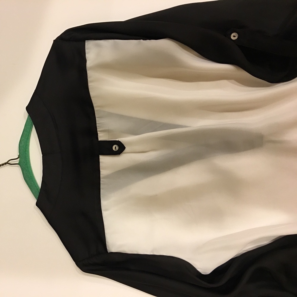 SALE FINAL NWOT boutique black/white top - Picture 4 of 4