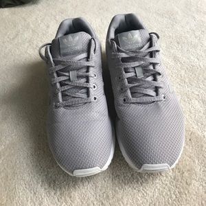 Gray adidas ZX Flux shoes (11)