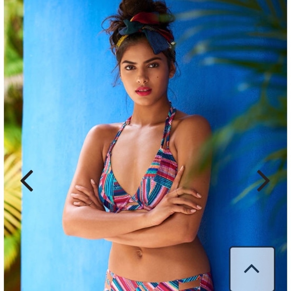 Figleaves Swimwear Halter Top (36F)