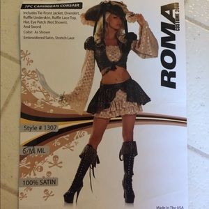 Pirate costume "Caribbean Corsair"