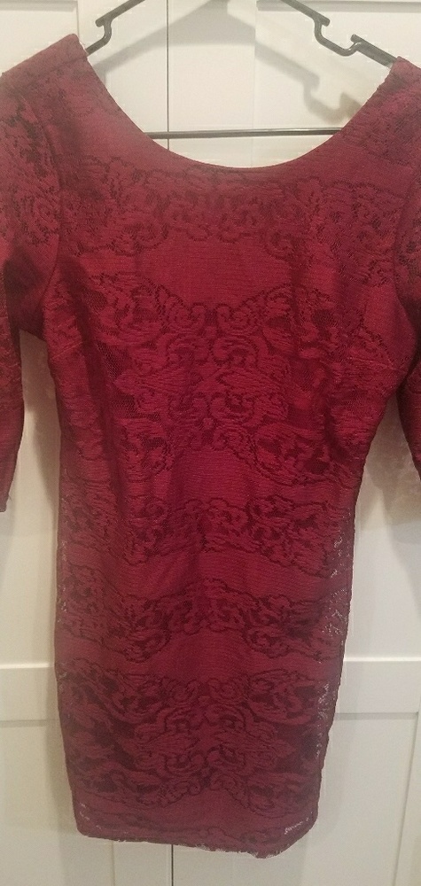 Ruby Red Cocktail Dress