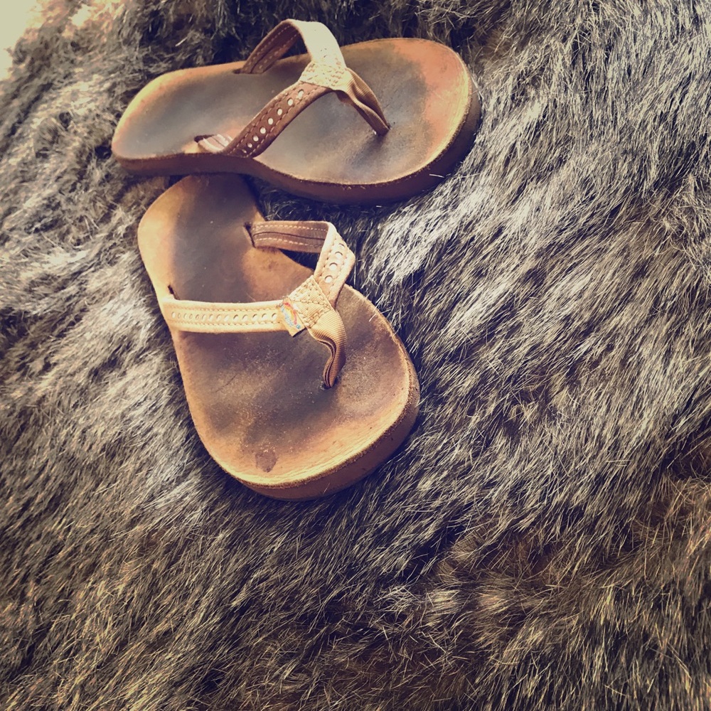 Kids Rainbow Flip-Flops😄