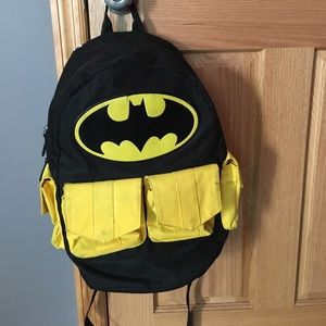 BATMAN BACKPACK WITH HOOD