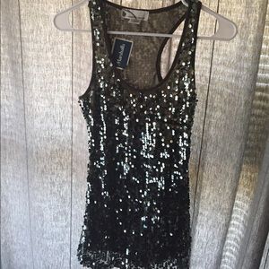 ☘Dressy racer tank☘