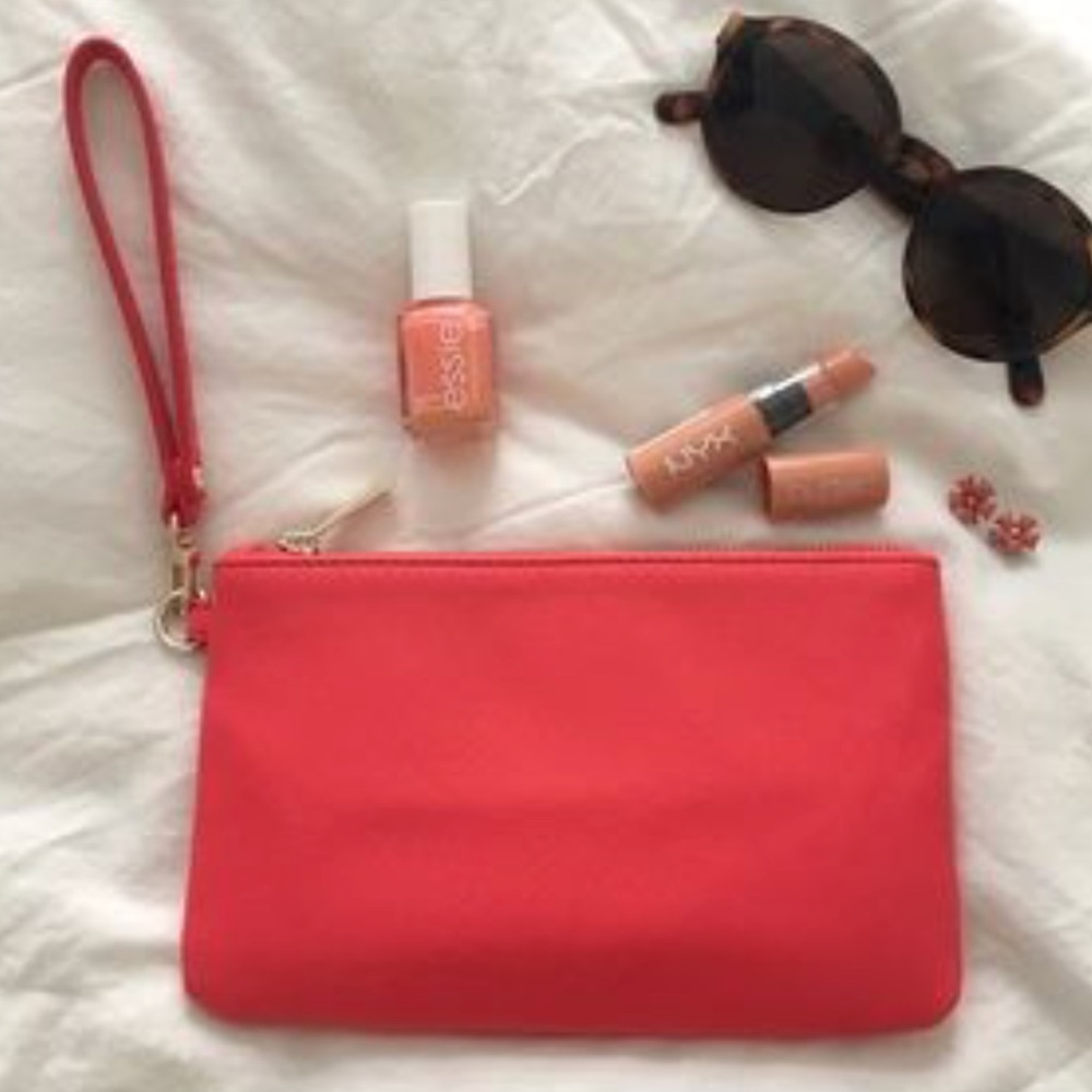 Coral Wristlet from Express