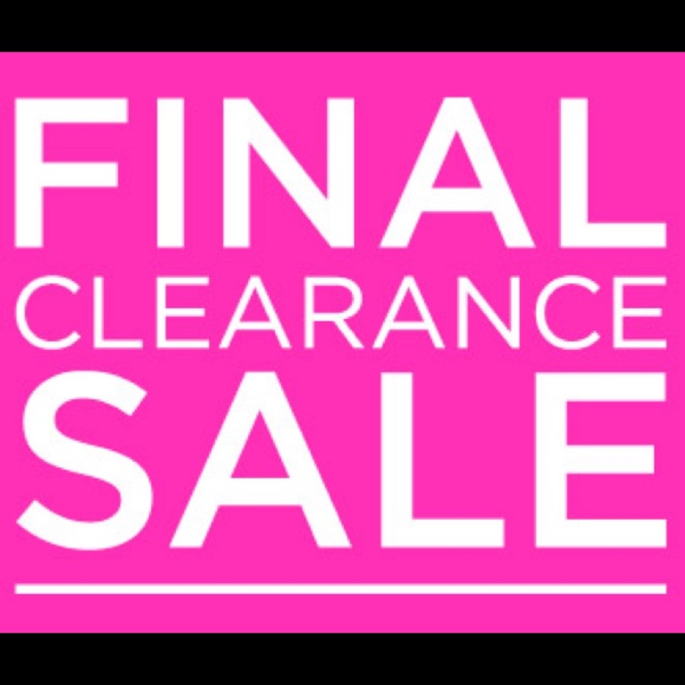 Marked with 🆑 FINAL PRICE