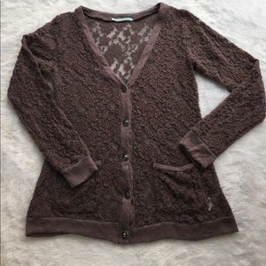 Lace cardigan from Maurices, Large