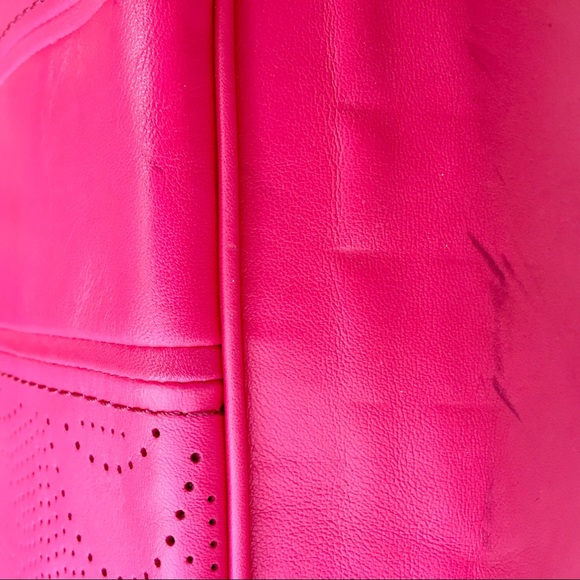COACH-Perforated signature C in Watermelon - Picture 4 of 5