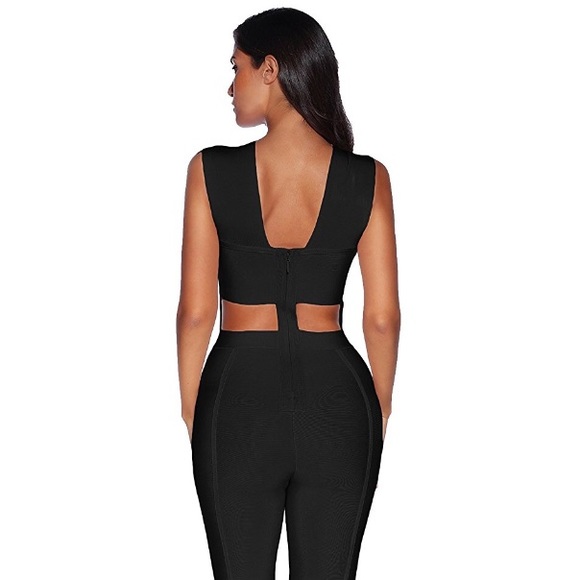 ❤️ DASH House of CB Thick Bandage Bodysuit Bebe - Picture 2 of 8