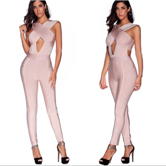 ❤️ DASH House of CB Thick Bandage Bodysuit Bebe - Picture 7 of 8