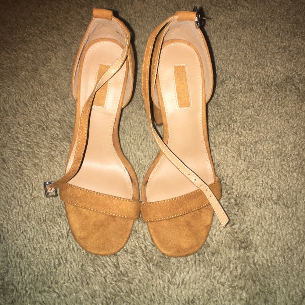 brown heels f21
