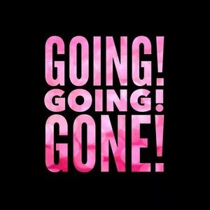 Getting rid of everything this afternoon!