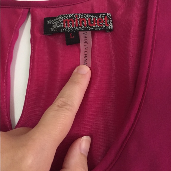 Pink Ruffle Dress - Picture 2 of 3