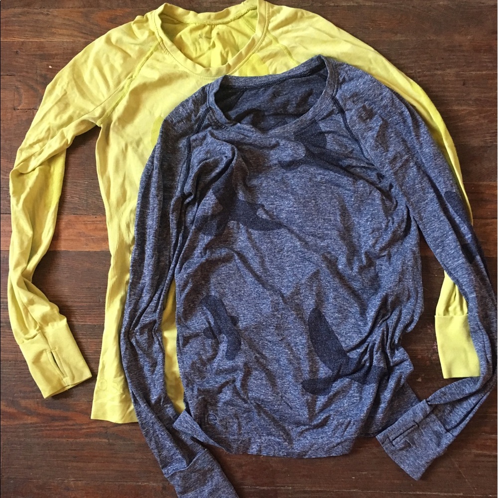 Lot of Oiselle! Two tanks, two L/S flyte, two pant