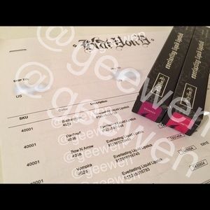 2 Authentic Kat Von D Everlasting Liquid Lipsticks