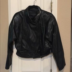 Fine leather jacket from Italy