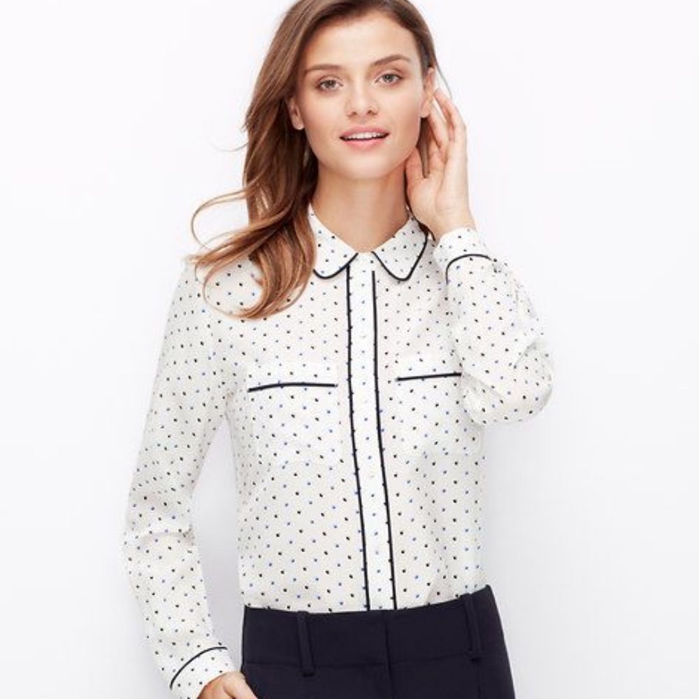 Ann Taylor Silk Blouse