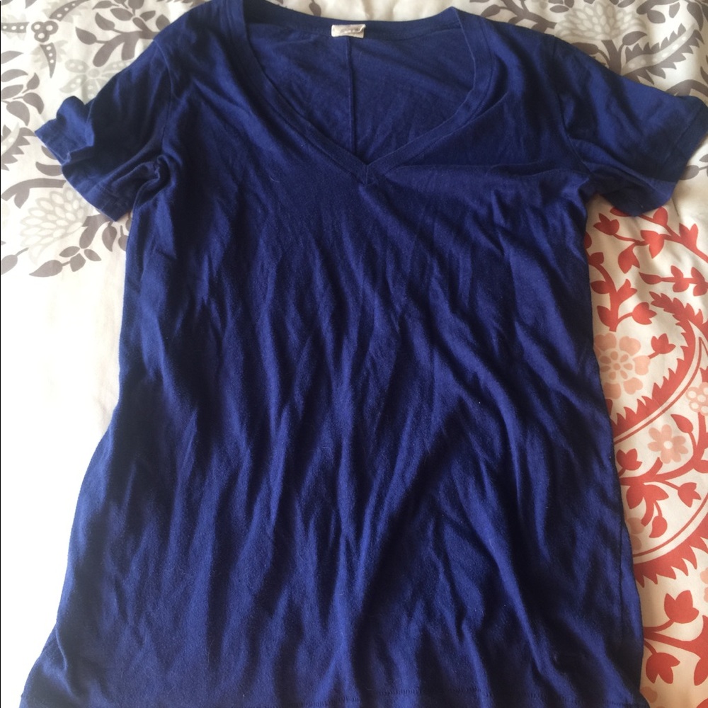 Pink Victoria's Secret v-neck shirt