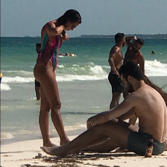 ISO side Lace up one piece - Picture 3 of 3