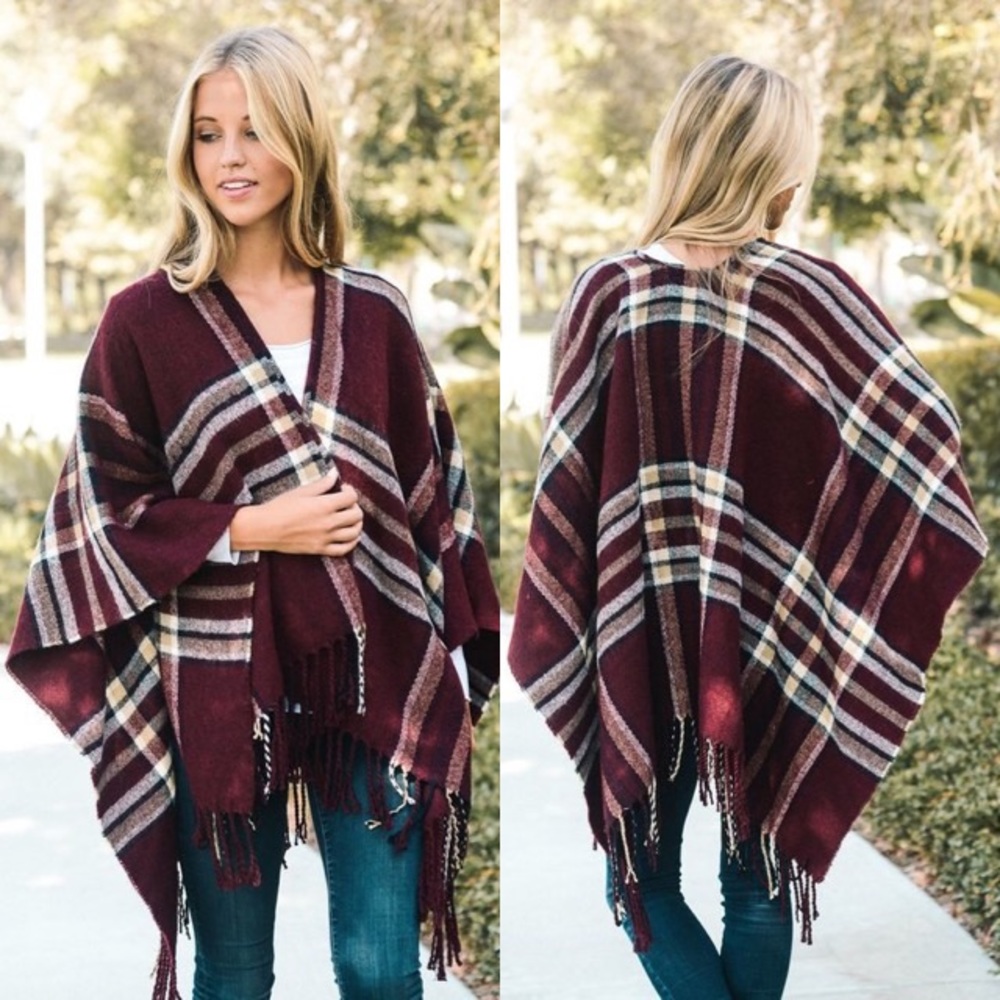 3 PACKS RED Ponchos