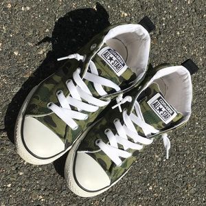 Camo Converse
