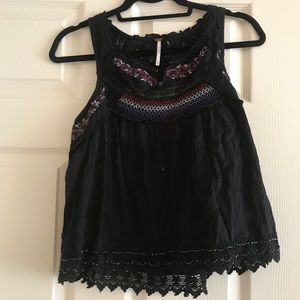 Free people embellished tank top