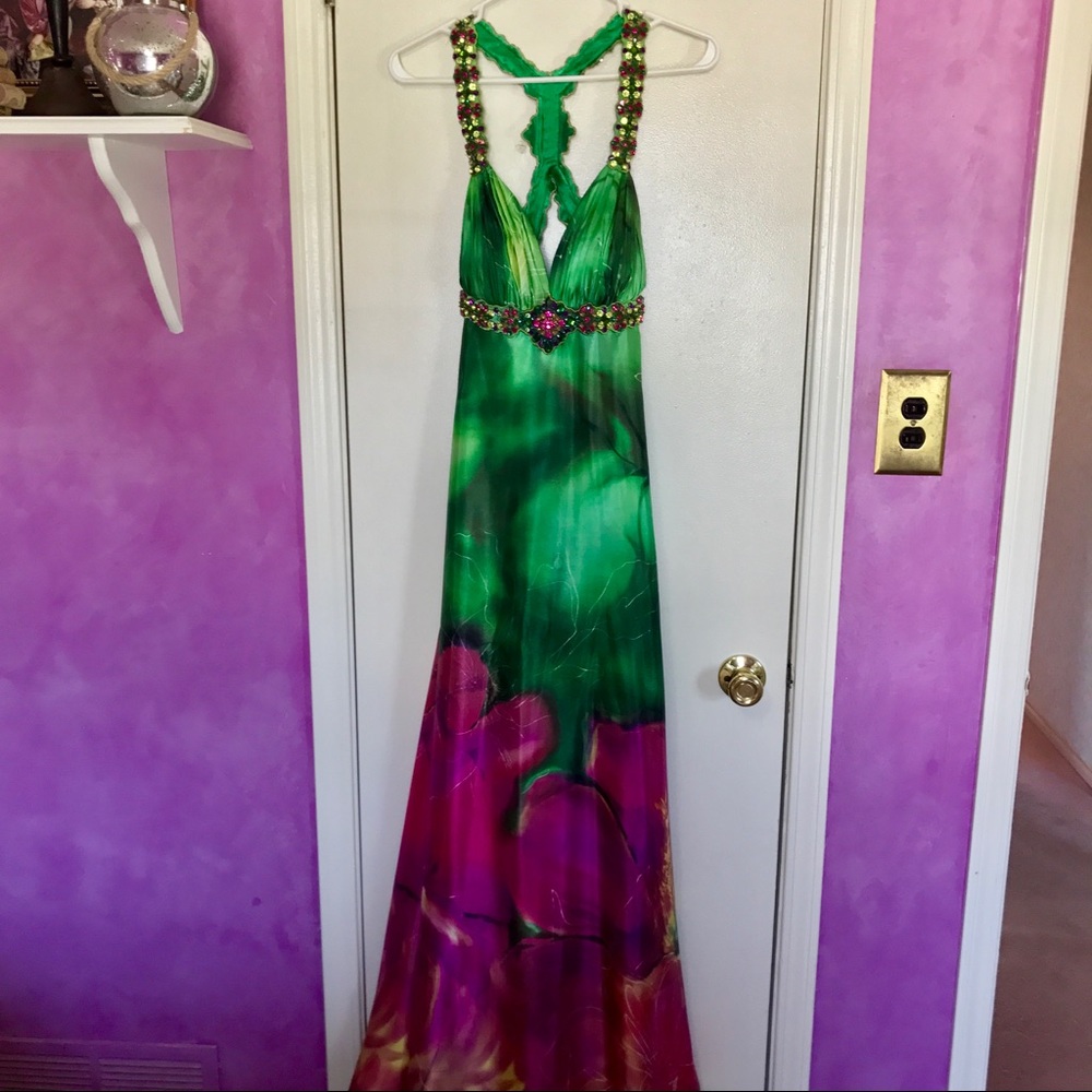 Stunning Floral Gown