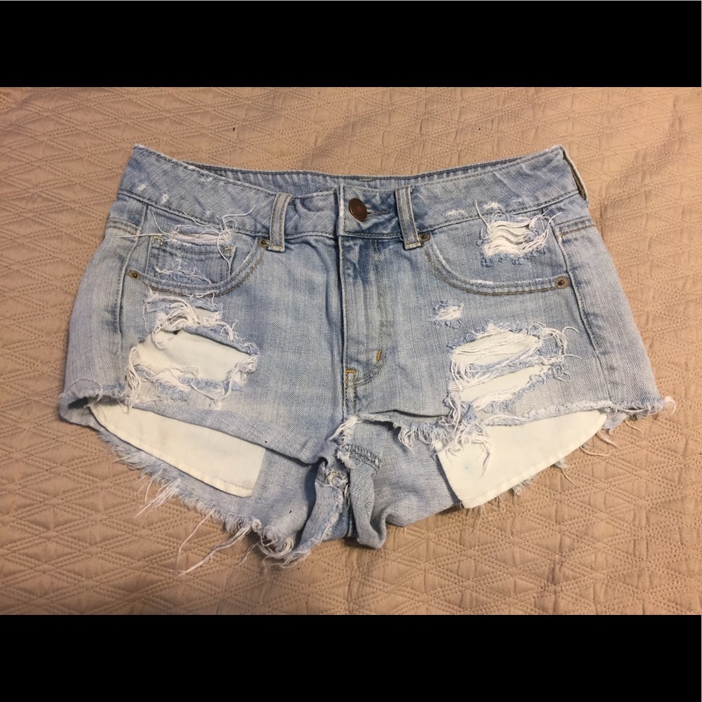 American Eagle Distressed Shorts