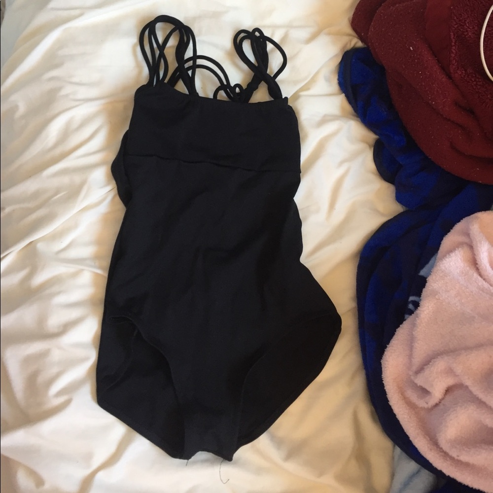 Capezio leotard black