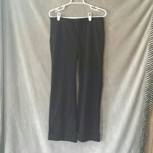 Maurices Black Slacks size 1/2 short