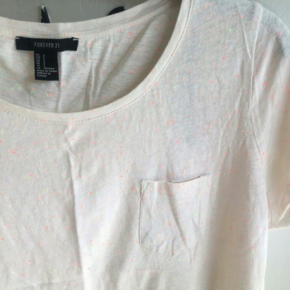 Forever 21 Speckled Tee - Picture 2 of 3