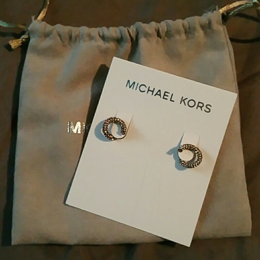 Michael Kors Loop Earrings