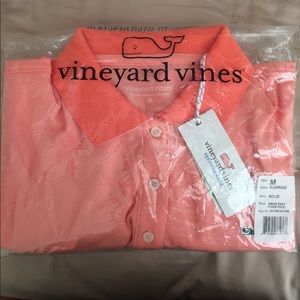 Vineyard Vines short-sleeve pique polo