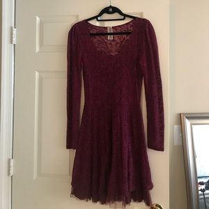 Lace Free people dress