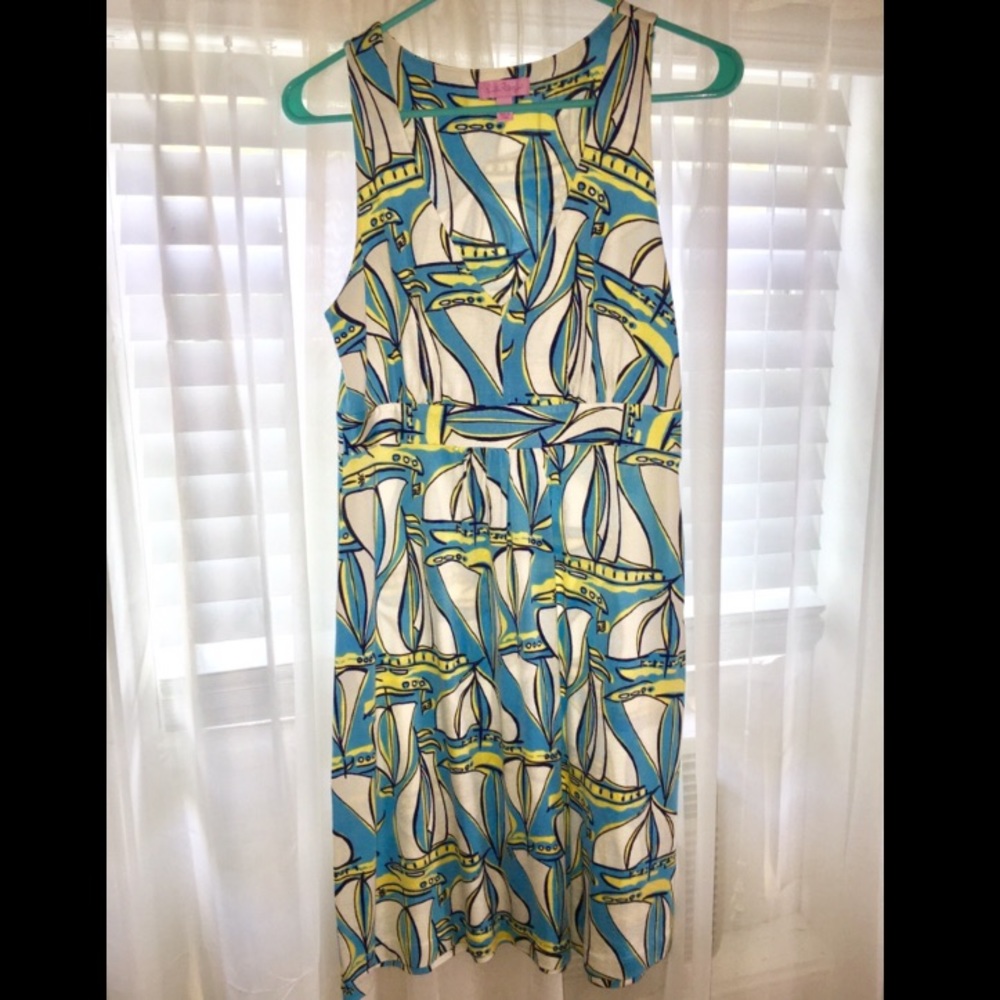 Lilly Pulitzer sailboat dress