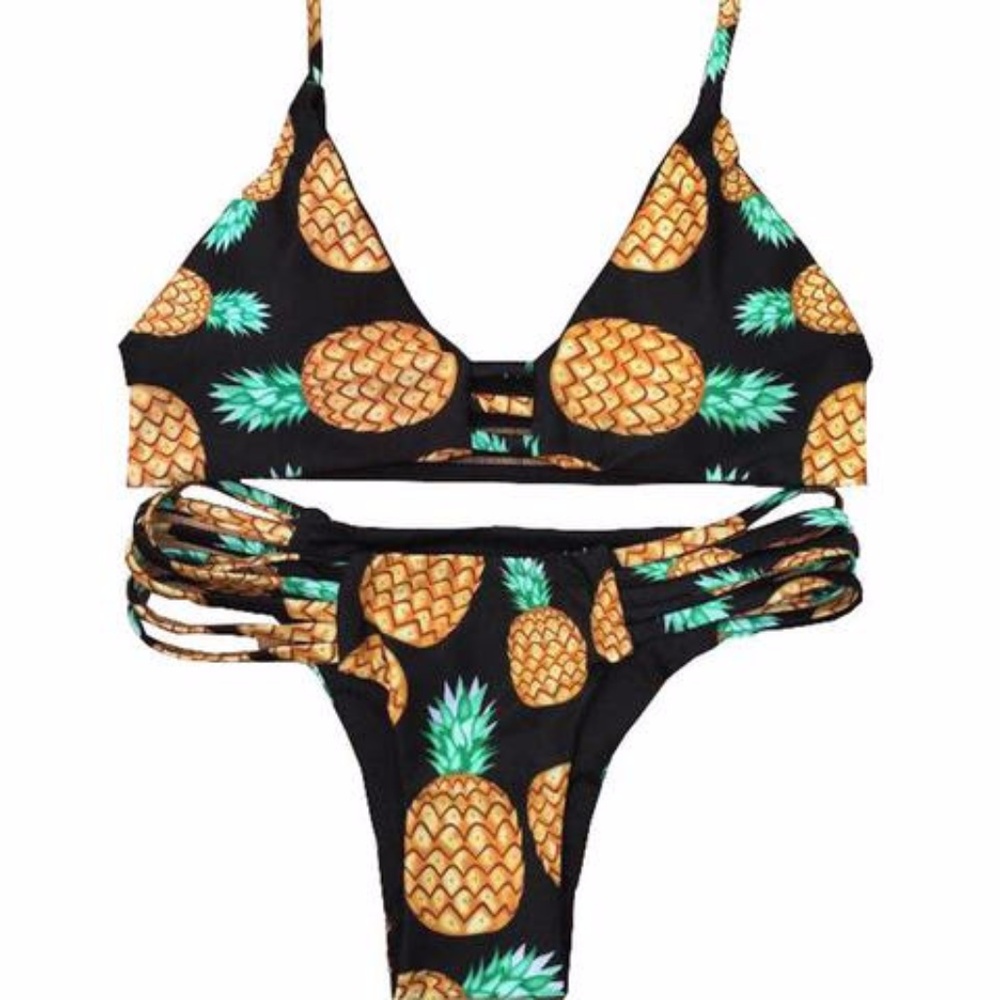 Pineapple Bathing Suit