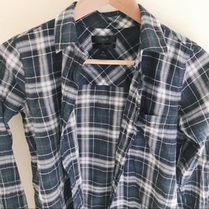 J.Crew plaid Lightweight Button up
