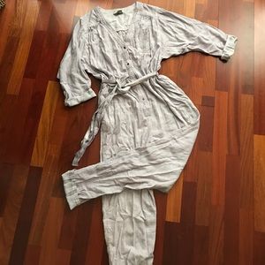 Lavender Anthropologie Jumpsuit! Size S