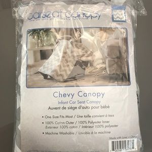 Carseat canopy chevy color 💕