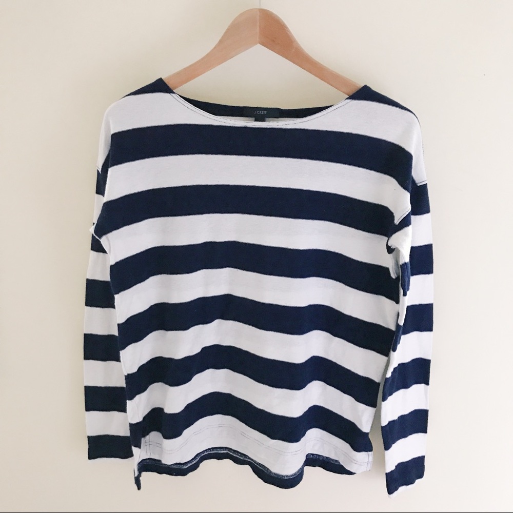J.Crew Rugby Stripe Popover