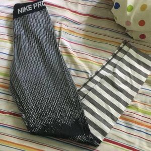 Nike graphic limited edition athletic leggings