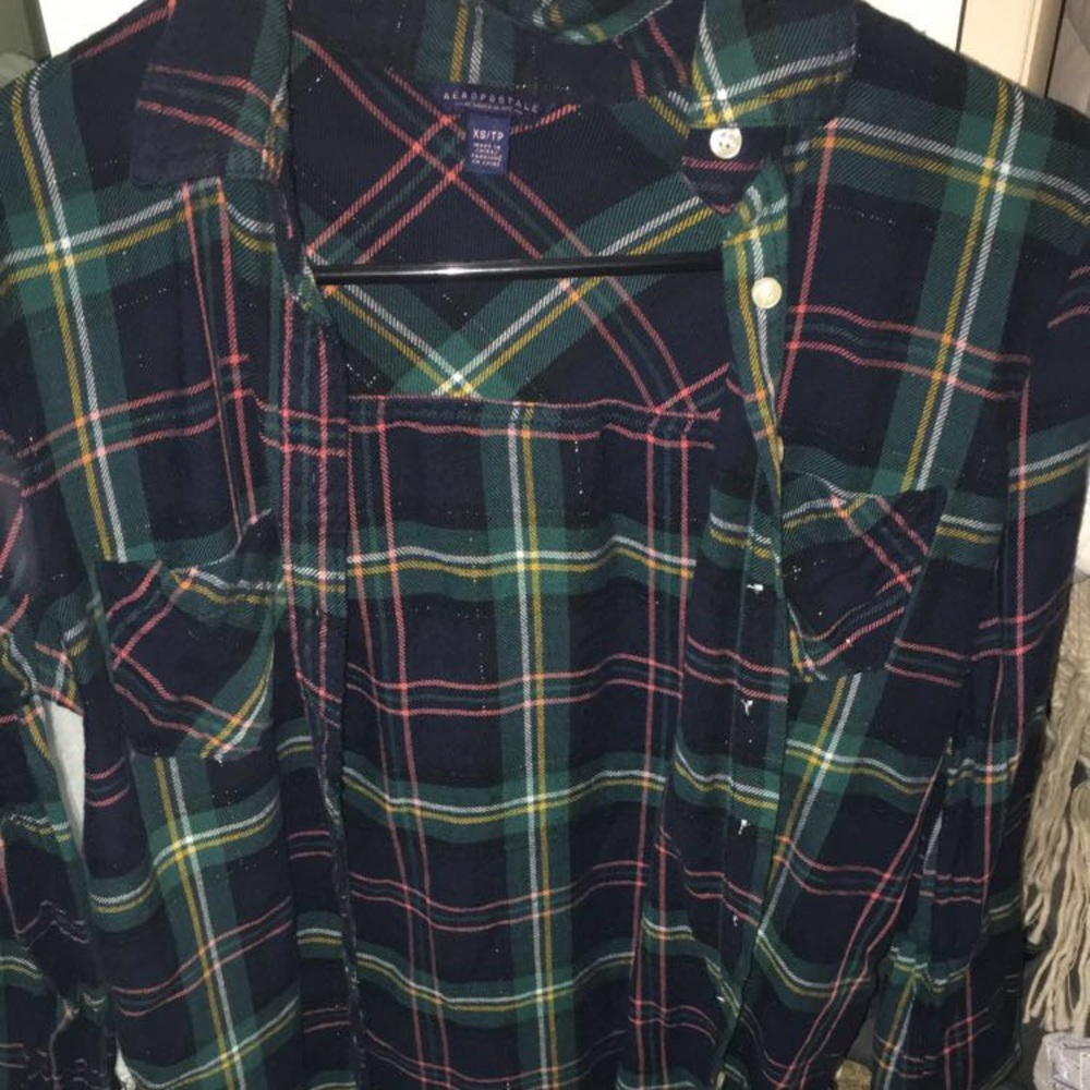 Cute aero flannel XS