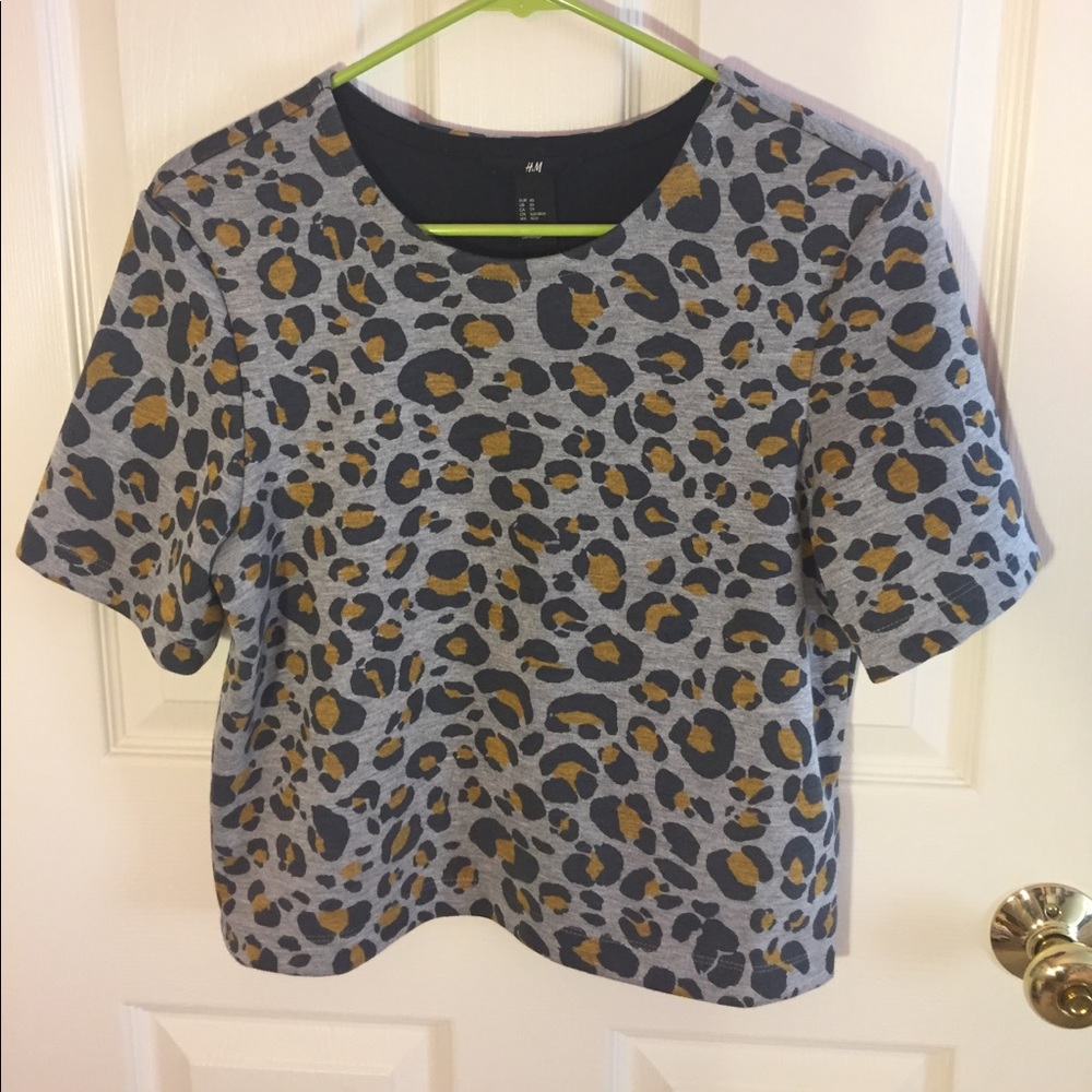 Leopard print t-shirt