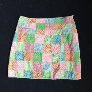 Vineyard Vines patchwork skirt