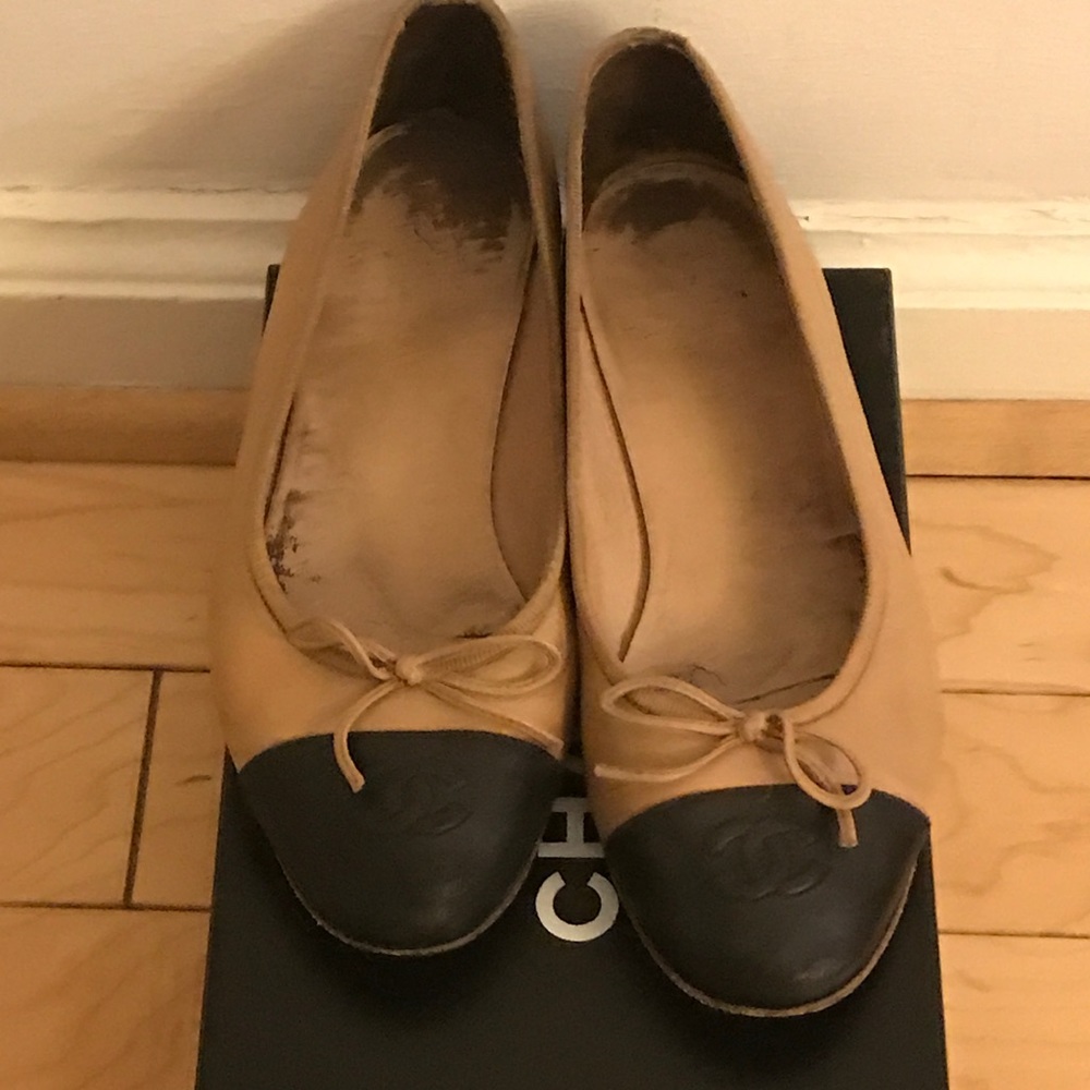 Chanel ballerina flats