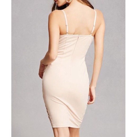 Bustier Side Lace Dress - Picture 2 of 5