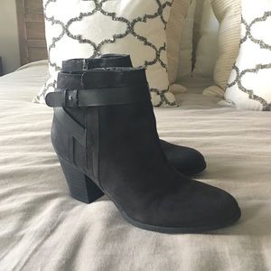 Franco Sarto Zip-up Ankle Boots
